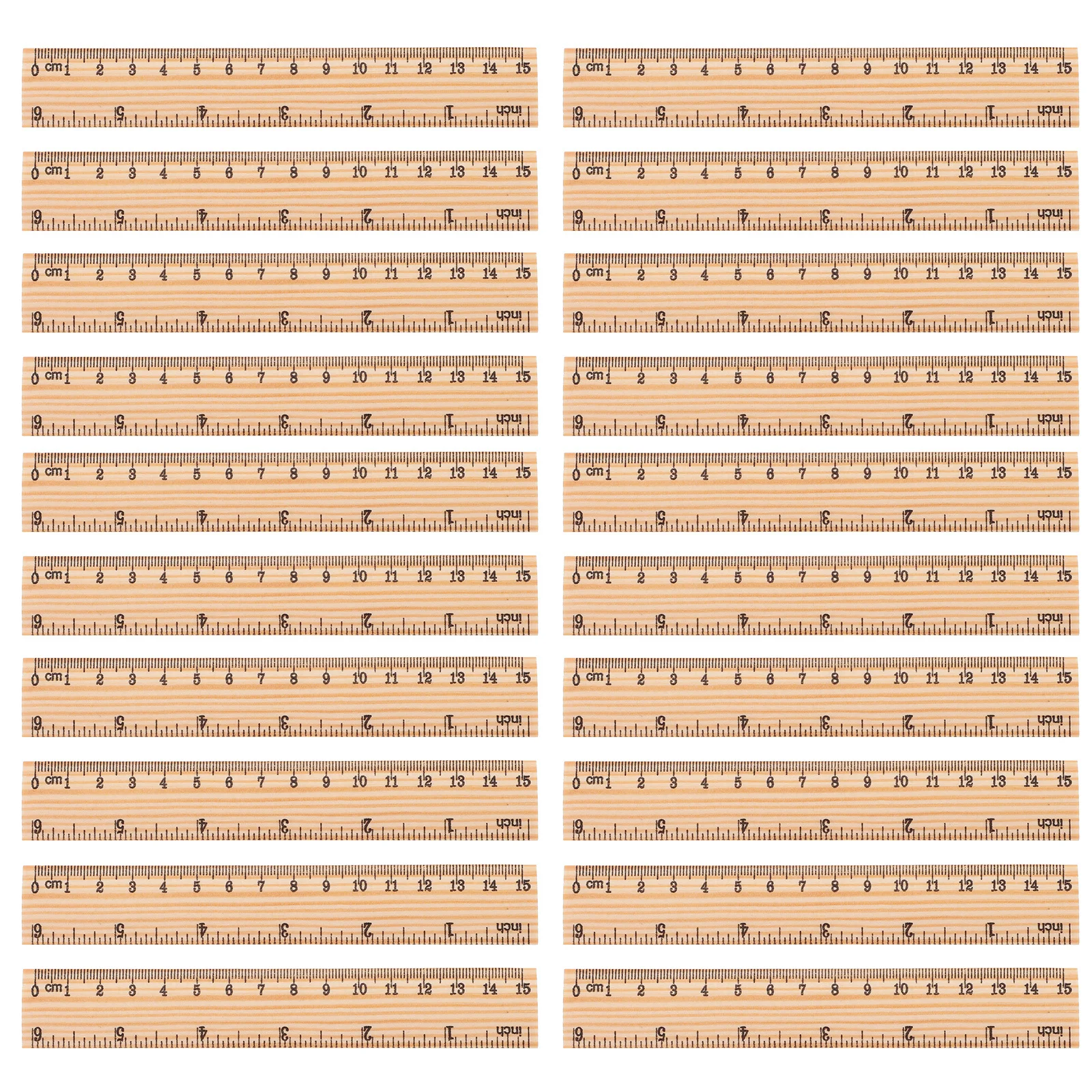 25Pcs Wooden Straight Ruler Sturdy and Convenient Measuring Tool for Various Uses 30cm Straight Ruler Measuring Tool
25Pcs Wooden Straight Ruler Sturdy and Convenient Measuring Tool for Various Uses 30cm Straight Ruler Measuring Tool