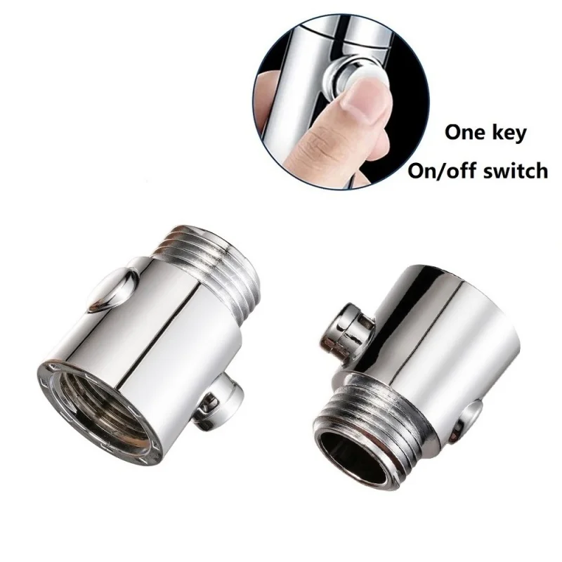 New Shower Head Control Switch,Water Flow Stop Valve,Handheld Showerheads One-Button Pause Water Controller Bathroom Accessories
New Shower Head Control Switch,Water Flow Stop Valve,Handheld Showerheads One-Button Pause Water Controller Bathroom Accessories
