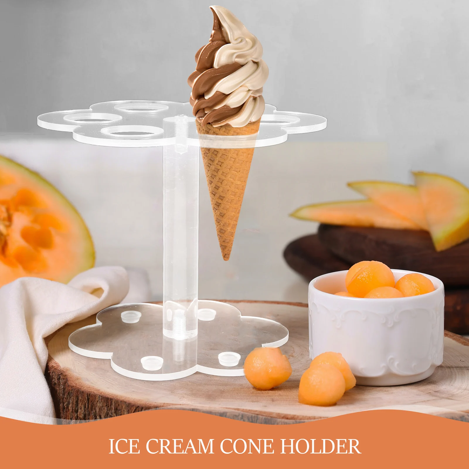 Ice Cream Cone Holder Cake Plinth Stand Acrylic Dessert Rack Risers for Display Bracket
Ice Cream Cone Holder Cake Plinth Stand Acrylic Dessert Rack Risers for Display Bracket