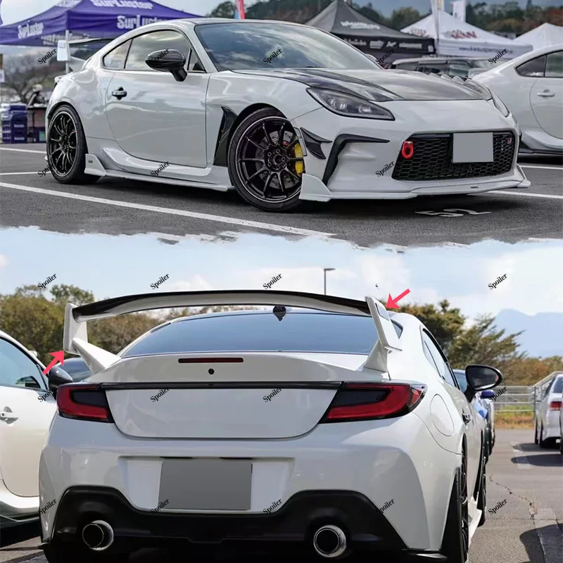 High-quality ABS fixed spoiler for post-modification of Toyota GR86/Subaru BRZ 2021-2024 models, rear wing
High-quality ABS fixed spoiler for post-modification of Toyota GR86/Subaru BRZ 2021-2024 models, rear wing
