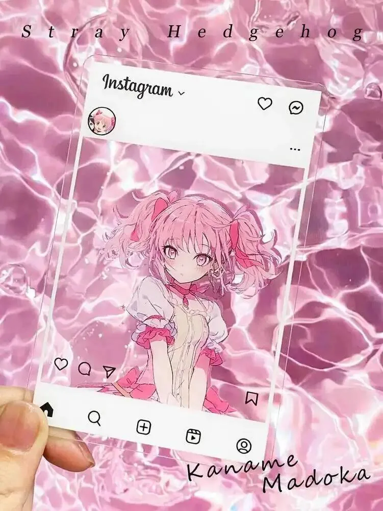 NEW Puella Magi Madoka Anime Magica Kaname Madoka Akemi Homura Acrylic Toll Card 12CM Transparent Card Gift
NEW Puella Magi Madoka Anime Magica Kaname Madoka Akemi Homura Acrylic Toll Card 12CM Transparent Card Gift