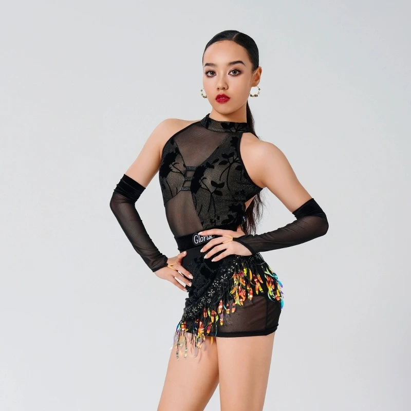 Latin Dance Practice Set for Women Tango ChaCha Samba Professional Training Clothing for Girls Latin Performance Clothing
Latin Dance Practice Set for Women Tango ChaCha Samba Professional Training Clothing for Girls Latin Performance Clothing
