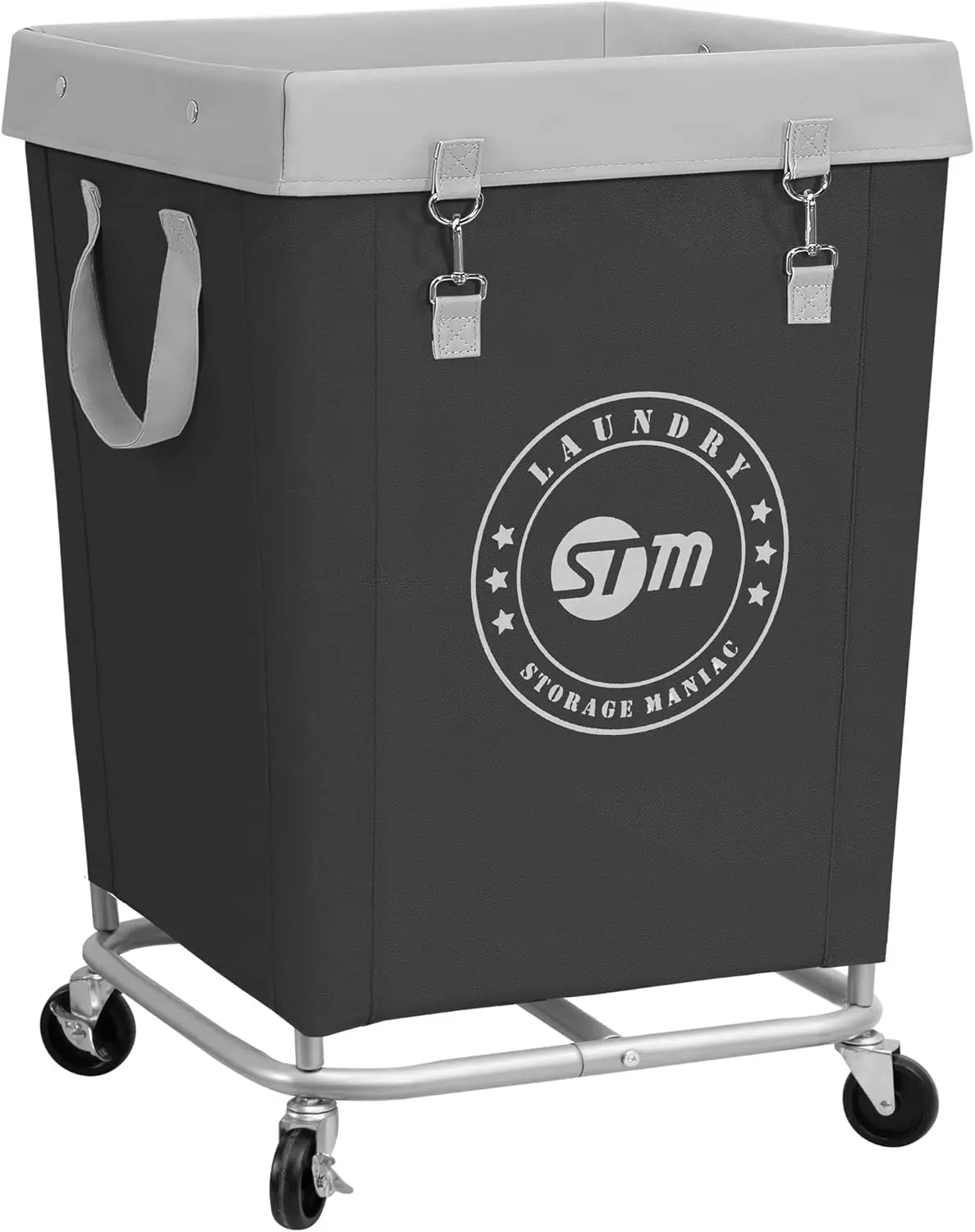 Heavy-Duty Commercial Laundry Cart with Wheels, 160L Capacity, Steel Frame for Hotel and Home Use
Heavy-Duty Commercial Laundry Cart with Wheels, 160L Capacity, Steel Frame for Hotel and Home Use