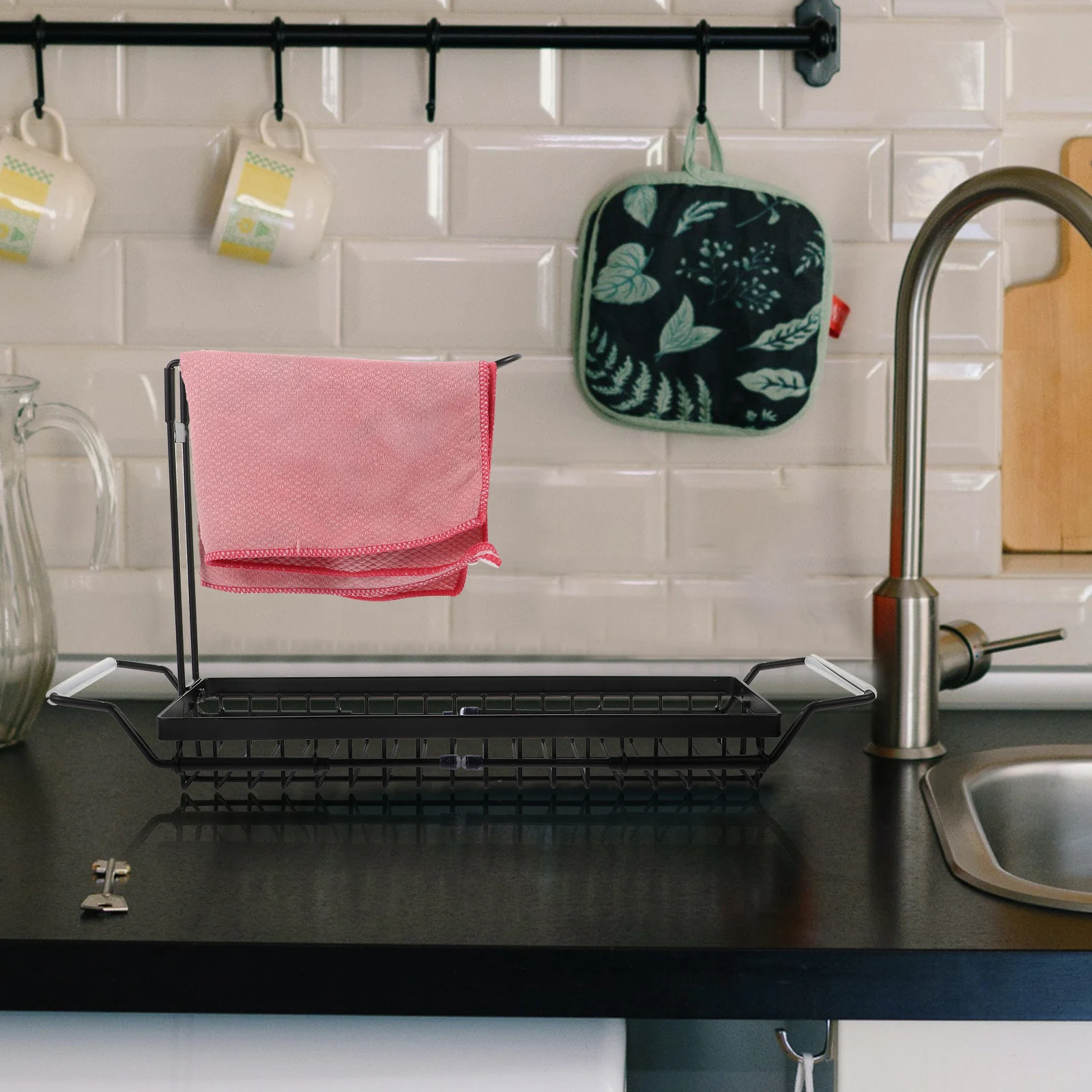 Retractable Drainer Basket Telescopic Sink Rack Stainless Steel Kitchen Shelf Drain Storage Holder Fruit Vegetable Cleaning
Retractable Drainer Basket Telescopic Sink Rack Stainless Steel Kitchen Shelf Drain Storage Holder Fruit Vegetable Cleaning
