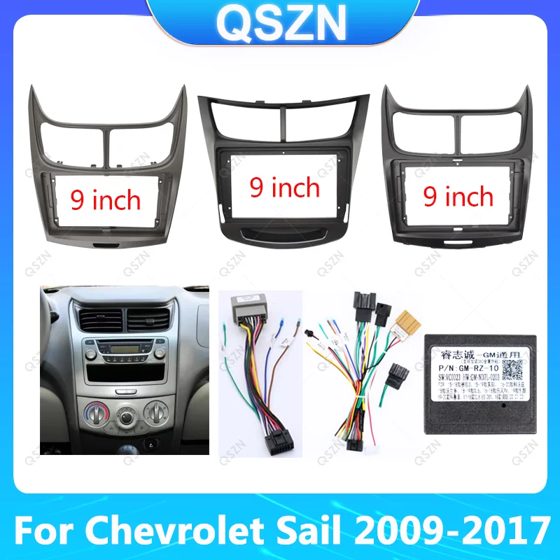 Автомобильный радиоприемник, пластиковая панель, установка рамы приборной панели, мультимедийный плеер Android для CHEVROLET SAIL 2009-2017 гг.
Автомобильный радиоприемник, пластиковая панель, установка рамы приборной панели, мультимедийный плеер Android для CHEVROLET SAIL 2009-2017 гг.