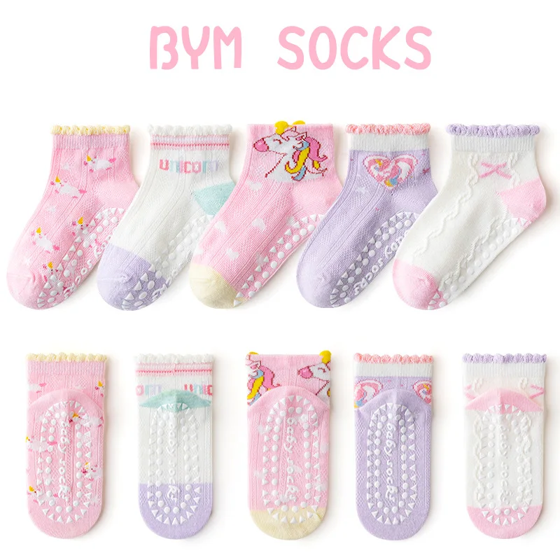5Pairs/lot Baby Girls Socks 1-10Y Girls Cotton Non-slip Socks Children Girl Mesh Anti-slipping Socks Indoor Floor Socks
5Pairs/lot Baby Girls Socks 1-10Y Girls Cotton Non-slip Socks Children Girl Mesh Anti-slipping Socks Indoor Floor Socks
