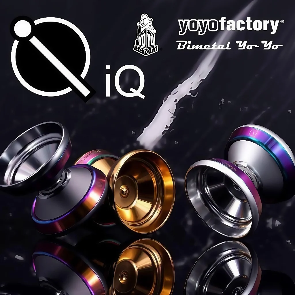 yoyofactory IQ Bimetal Professional Competition Yoyo
yoyofactory IQ Bimetal Professional Competition Yoyo
