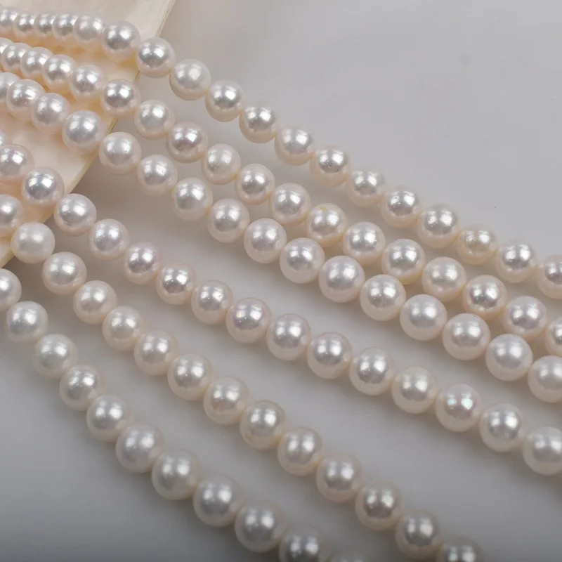 10-11mmNearly round Natural Freshwater Pearl Handmade Necklace BraceletDIYWholesale Jewelry Materials and Accessories
10-11mmNearly round Natural Freshwater Pearl Handmade Necklace BraceletDIYWholesale Jewelry Materials and Accessories