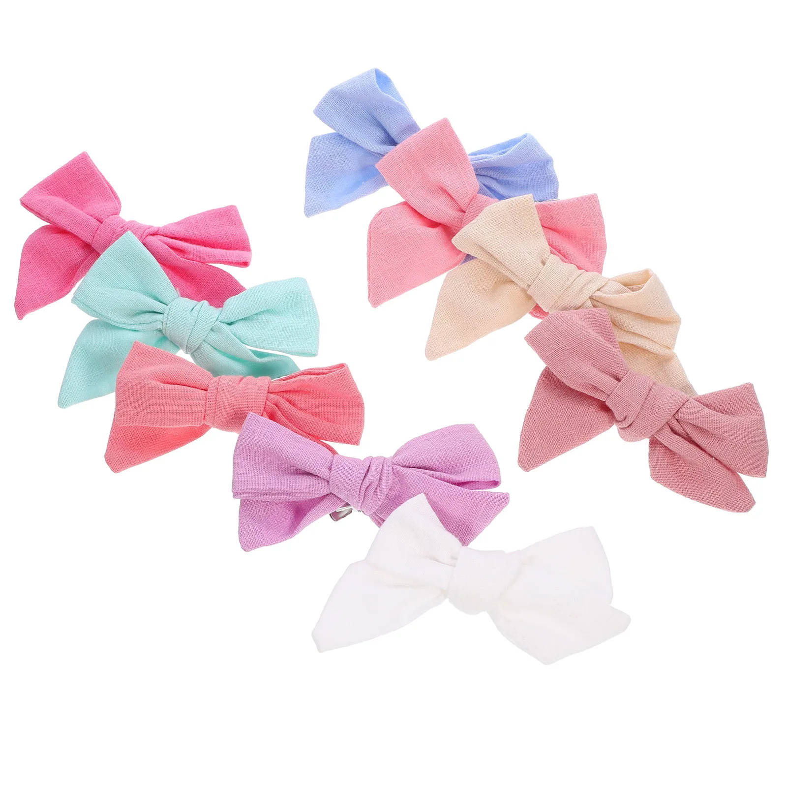 9pcs Baby Girl Clips Cotton Linen Bow Hair Bows Toddler Hair Accessories Mixed Colors Daily Wear Party Performance
9pcs Baby Girl Clips Cotton Linen Bow Hair Bows Toddler Hair Accessories Mixed Colors Daily Wear Party Performance