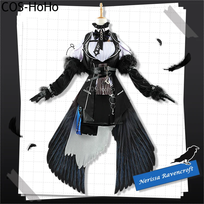 COS-HoHo Vtuber Hololive Nerissa Ravencroft Game Suit Sweet Lovely Cosplay Costume Halloween Party Role Play Outfit Any Size
COS-HoHo Vtuber Hololive Nerissa Ravencroft Game Suit Sweet Lovely Cosplay Costume Halloween Party Role Play Outfit Any Size