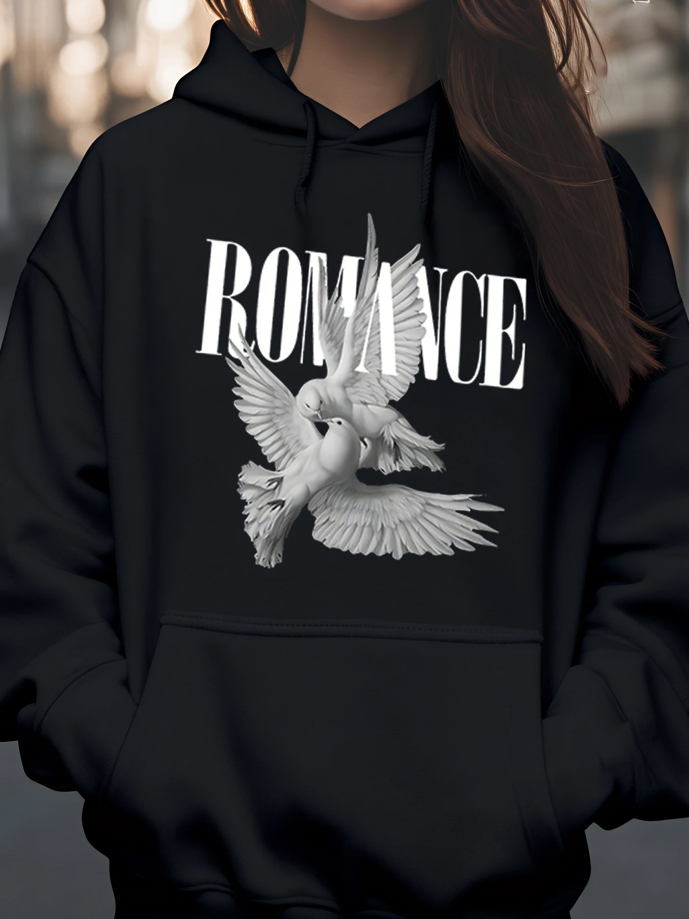 Толстовка с принтом романтических голубей, повседневная одежда ко Дню святого Валентина для женщин
Толстовка с принтом романтических голубей, повседневная одежда ко Дню святого Валентина для женщин
