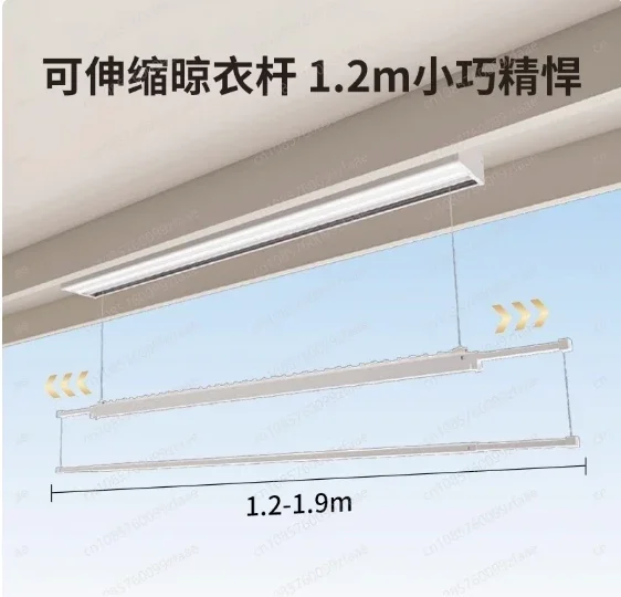 Electric-Drive Airer Balcony Intelligent Remote Control Lifting Automatic Ceiling Embedded Hidden Clothes Hanging Machine Rod
Electric-Drive Airer Balcony Intelligent Remote Control Lifting Automatic Ceiling Embedded Hidden Clothes Hanging Machine Rod