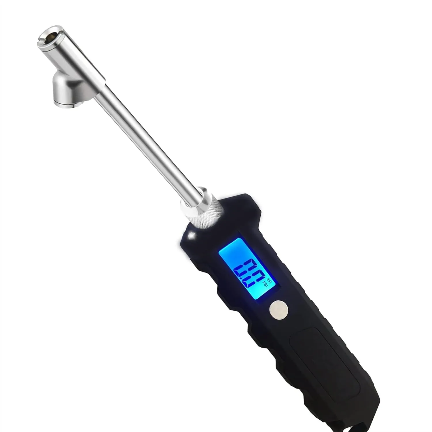 Digital Tire Pressure Gauge 230 PSI Heavy Duty Dual Head Stainless Steel with Backlit LCD and Flashlight for Truck RV Car
Digital Tire Pressure Gauge 230 PSI Heavy Duty Dual Head Stainless Steel with Backlit LCD and Flashlight for Truck RV Car