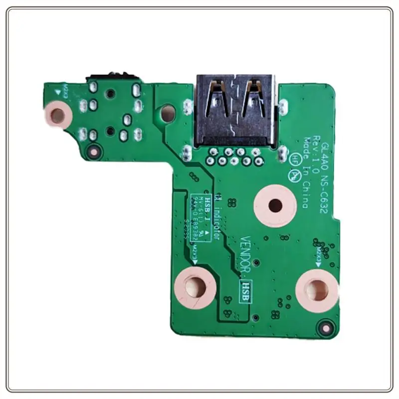 Надежная плата USB-порта NS-C632 5C50S73043 USB-аудио плата ввода-вывода для Lenovo Thinkpad L14 Gen1 Gen2, аудиоплата NS-C632 5C50S73043 U
Надежная плата USB-порта NS-C632 5C50S73043 USB-аудио плата ввода-вывода для Lenovo Thinkpad L14 Gen1 Gen2, аудиоплата NS-C632 5C50S73043 U