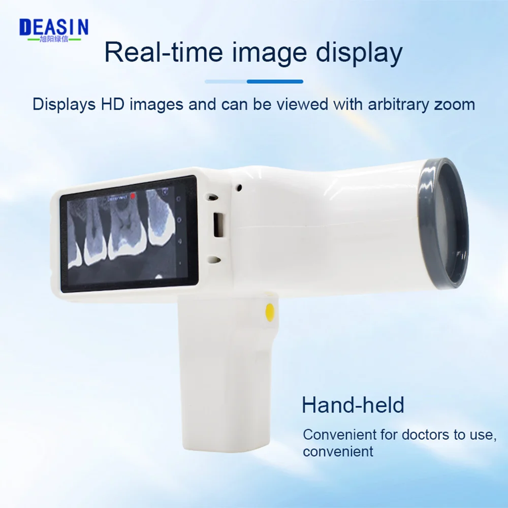 Portable Dental Hand-held Portable X ray Machine unit with Digital sensor with 4-inch touch screen for instant image system
Portable Dental Hand-held Portable X ray Machine unit with Digital sensor with 4-inch touch screen for instant image system