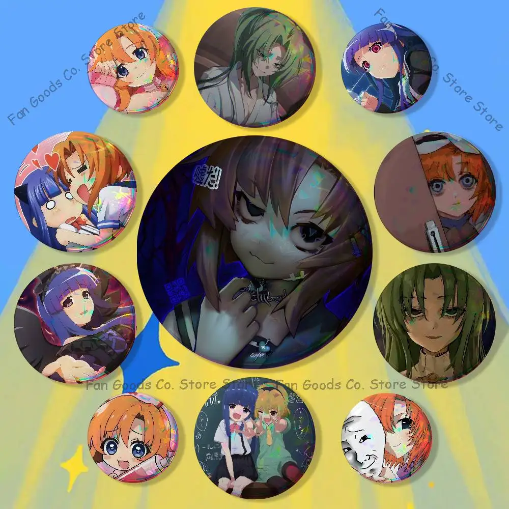 Horror H-Higurashi When They Cry 22mm,32mm,42mm,58mm,75mm Round Badge Brooch Various Clothing Backpacks Jewelry Accessories Gift
Horror H-Higurashi When They Cry 22mm,32mm,42mm,58mm,75mm Round Badge Brooch Various Clothing Backpacks Jewelry Accessories Gift