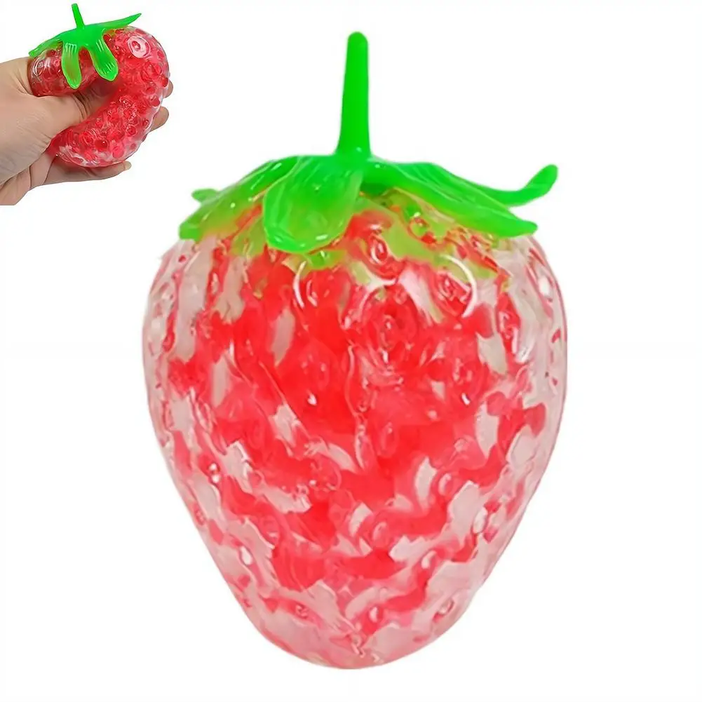 Strawberry decompression toy squeezes beads, muffin balls are used to relieve anxiety, vent, pinch fruit, irritable toy
Strawberry decompression toy squeezes beads, muffin balls are used to relieve anxiety, vent, pinch fruit, irritable toy