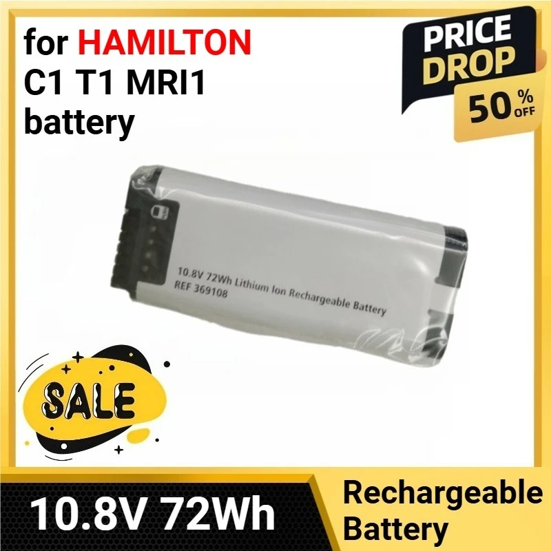 369108 110731-O Replacement Medical Battery 10.8V 72Wh for HAMILTON C1 T1 MRI1 Battery
369108 110731-O Replacement Medical Battery 10.8V 72Wh for HAMILTON C1 T1 MRI1 Battery