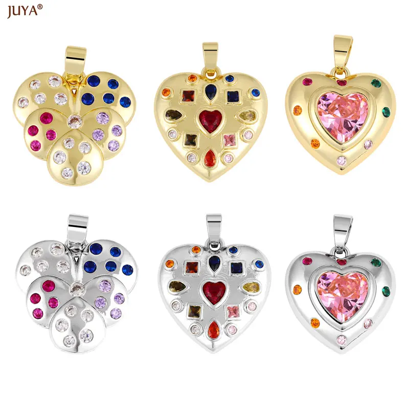 JUYA New Natural Zircon Charms High Quality Copper Gold Silver Plated Pendants For Women Necklace DIY Jewelry Making Accessories
JUYA New Natural Zircon Charms High Quality Copper Gold Silver Plated Pendants For Women Necklace DIY Jewelry Making Accessories