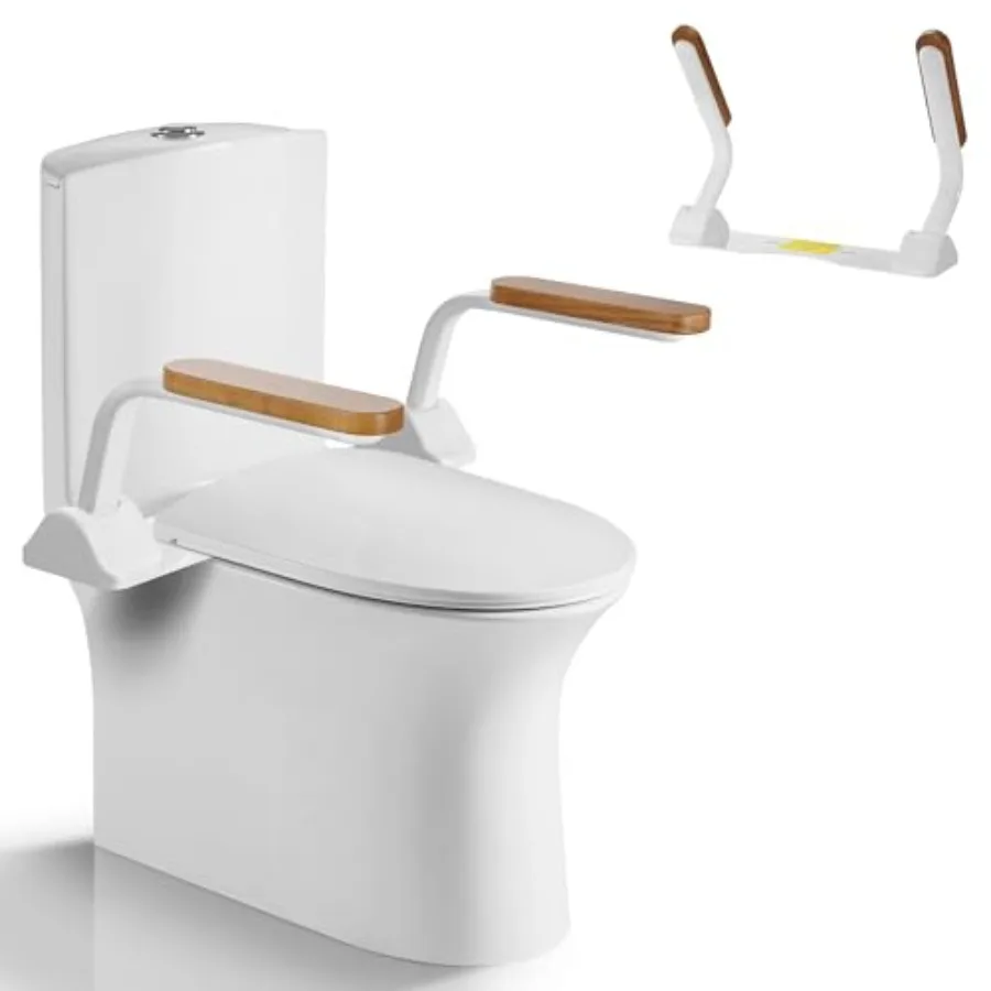 Toilet Safety Rails for Elderly WICHEMI Toilet Rails for Seniors Adjustable Handicap Toilet Seat with Foldable Wooden Handles H
Toilet Safety Rails for Elderly WICHEMI Toilet Rails for Seniors Adjustable Handicap Toilet Seat with Foldable Wooden Handles H