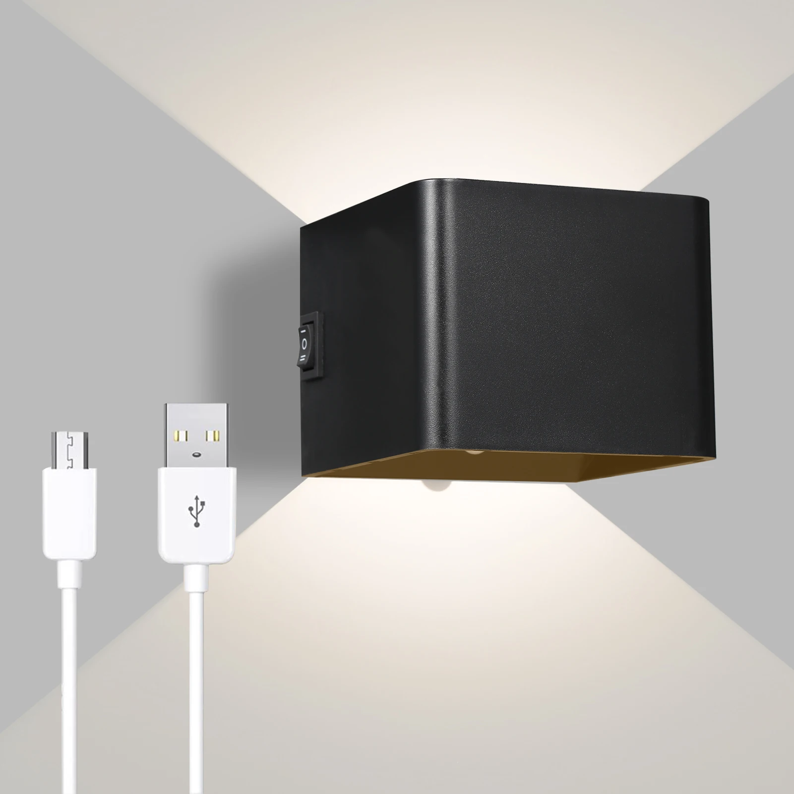 5W USB Wall Lamp Sensitive Light Sensor Control Built-in 2000mAh High Capacity Rechargeable Battery Portable for Bedroom Living
5W USB Wall Lamp Sensitive Light Sensor Control Built-in 2000mAh High Capacity Rechargeable Battery Portable for Bedroom Living