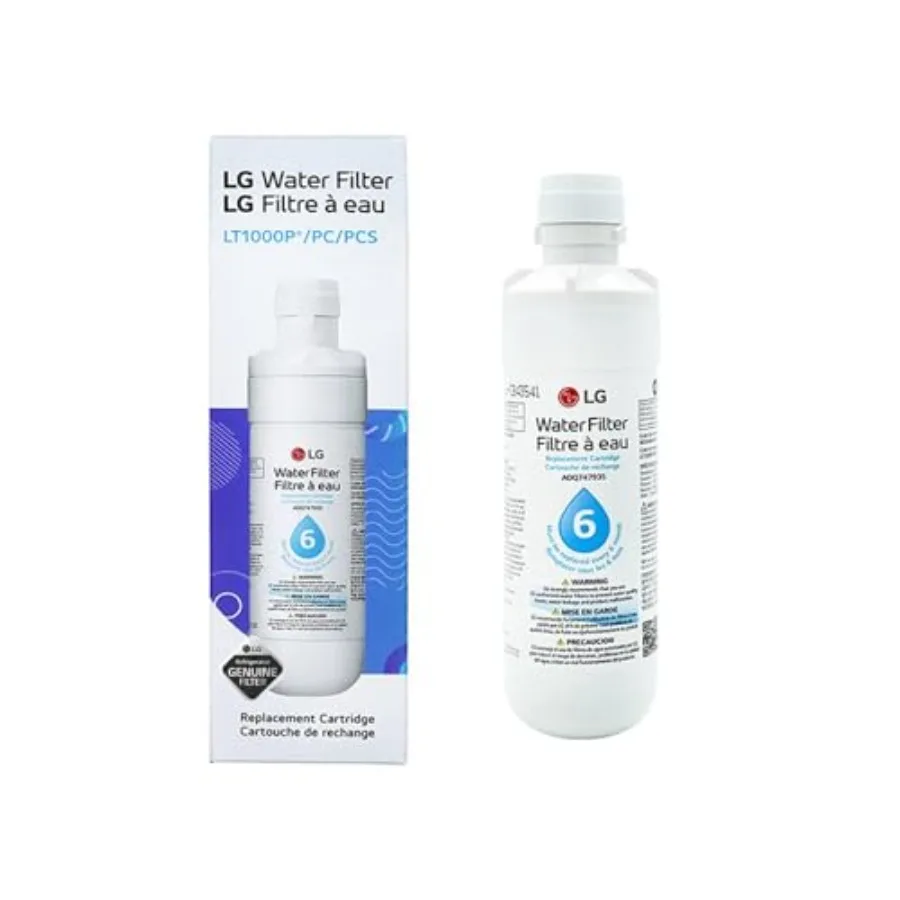 LT1000P - 6 Month/ 200 Gallon Capacity Replacement Refrigerator Water Filter NSF42 NSF53 and NSF401 ADQ74793501 ADQ75795105 AGF
LT1000P - 6 Month/ 200 Gallon Capacity Replacement Refrigerator Water Filter NSF42 NSF53 and NSF401 ADQ74793501 ADQ75795105 AGF