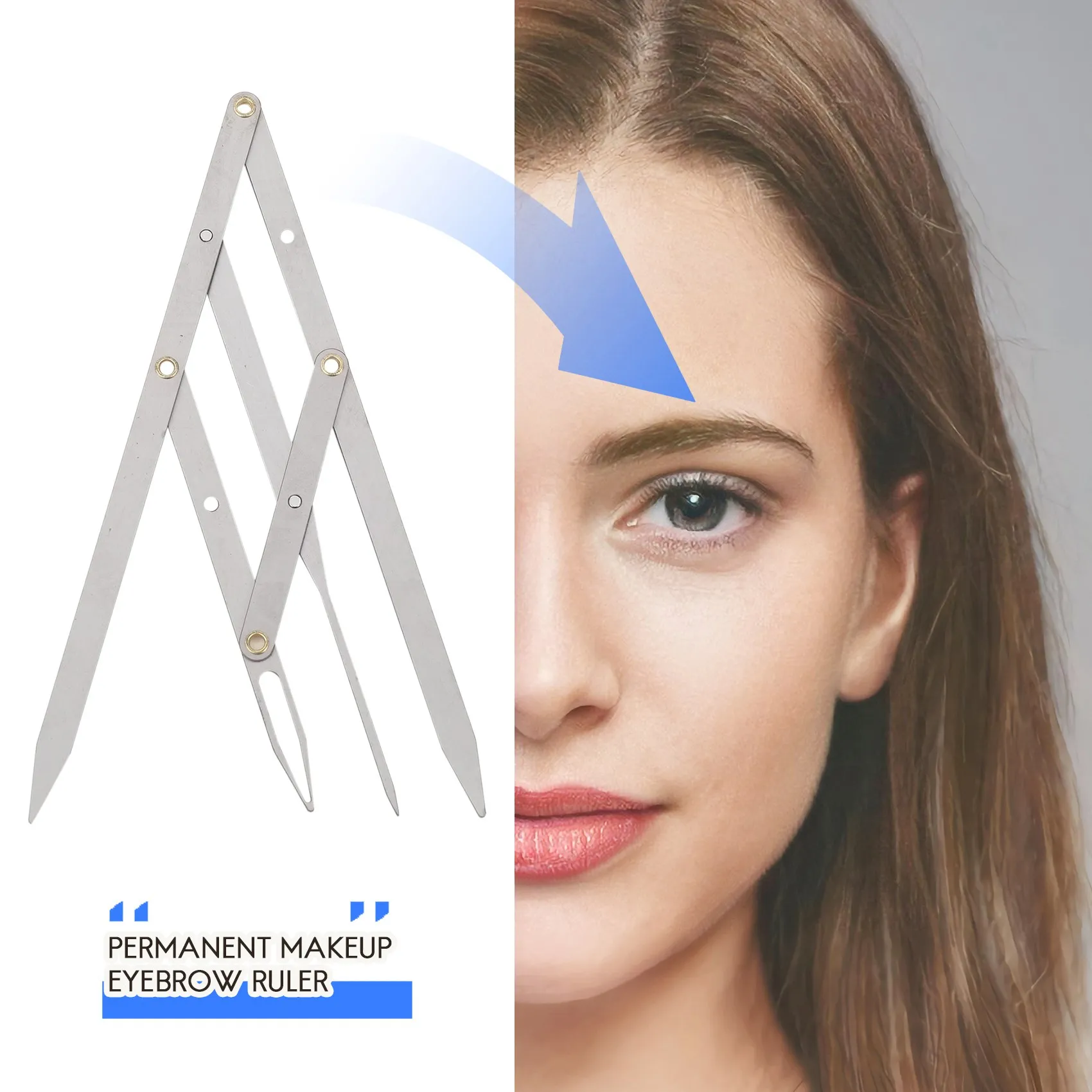 AA20-1Pcs Eyebrow Ruler Permanent Makeup Eyebrow Ruler Golden Ratio Divider Caliper Microblading Stencil Shaping Tool Tattoos Ac
AA20-1Pcs Eyebrow Ruler Permanent Makeup Eyebrow Ruler Golden Ratio Divider Caliper Microblading Stencil Shaping Tool Tattoos Ac