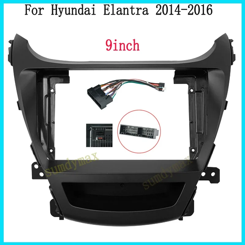 2din 9Inch Car Radio Fascia for Hyundai Elantra 2014 2015 Android Big Screen Audio Dash Fitting Panel Kit cable wire
2din 9Inch Car Radio Fascia for Hyundai Elantra 2014 2015 Android Big Screen Audio Dash Fitting Panel Kit cable wire