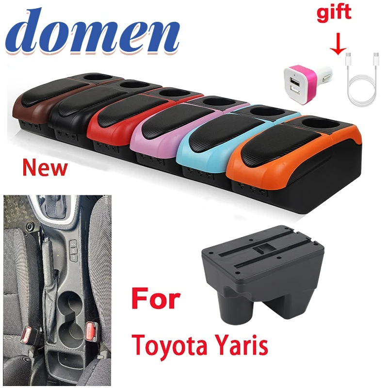 For Toyota Yaris Armrest Box For For Toyota Yaris Elegant Storage box 2020-2022 Interior with USB Interface Accessory
For Toyota Yaris Armrest Box For For Toyota Yaris Elegant Storage box 2020-2022 Interior with USB Interface Accessory