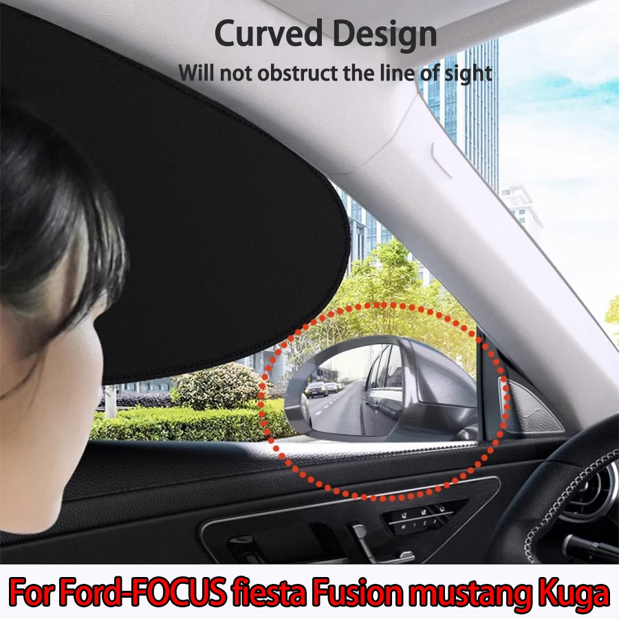 For Ford-FOCUS fiesta Fusion mustang MONDEO Kuga Car Side Window 4-Layer Sun Protection Cover Foldable Car Sun Shade 99.9% UV 
For Ford-FOCUS fiesta Fusion mustang MONDEO Kuga Car Side Window 4-Layer Sun Protection Cover Foldable Car Sun Shade 99.9% UV