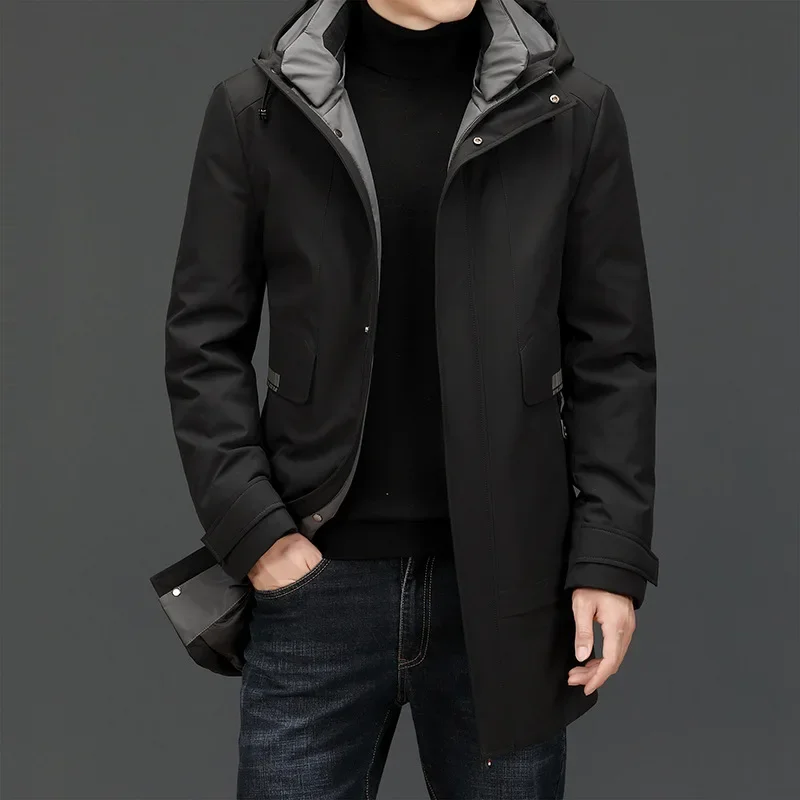 2023 New Down Jacket Men's Winter Mid Length Hooded Casual Warmth and Fashion
2023 New Down Jacket Men's Winter Mid Length Hooded Casual Warmth and Fashion