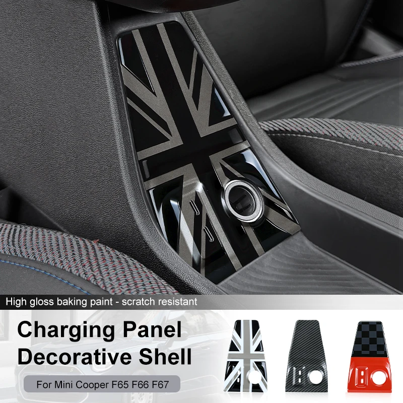 Car Cigarette Lighter Panel Trim Cover For BMW Mini Cooper S F65 F66 F67 ABS Central Console USB AUX Panel Cover Car Accessories
Car Cigarette Lighter Panel Trim Cover For BMW Mini Cooper S F65 F66 F67 ABS Central Console USB AUX Panel Cover Car Accessories
