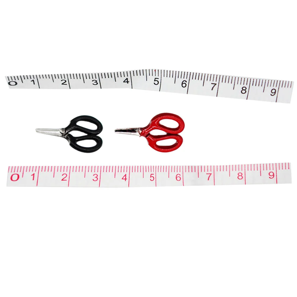 Sewing Set Miniature Measuring Ruler Scissors Model Realistic Dolls Decor Wear Resistant Fine Craft Beautiful Appearance Perfect
Sewing Set Miniature Measuring Ruler Scissors Model Realistic Dolls Decor Wear Resistant Fine Craft Beautiful Appearance Perfect