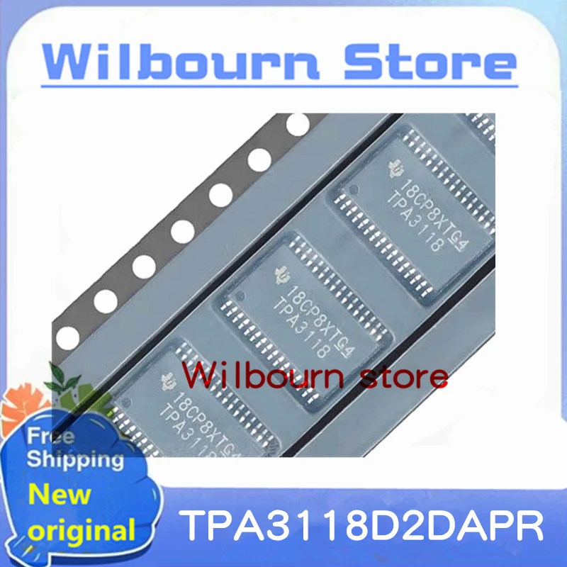 10 шт. ~ 50 шт./лот TPA3118 TPA3118D2DAPR TPA3118D2DAP HTSSOP32 100% новый спотовый запас
10 шт. ~ 50 шт./лот TPA3118 TPA3118D2DAPR TPA3118D2DAP HTSSOP32 100% новый спотовый запас