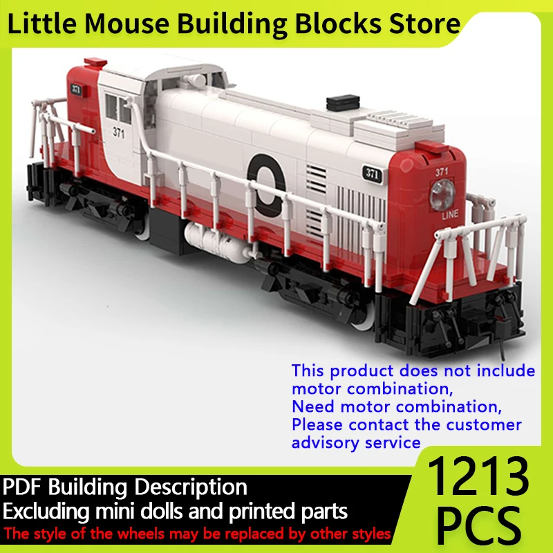 City Car Model MOC Building Bricks RS-2 Diesel Locomotive Train Modular Technology Gifts Holiday Assemble Children Toys Suit
City Car Model MOC Building Bricks RS-2 Diesel Locomotive Train Modular Technology Gifts Holiday Assemble Children Toys Suit
