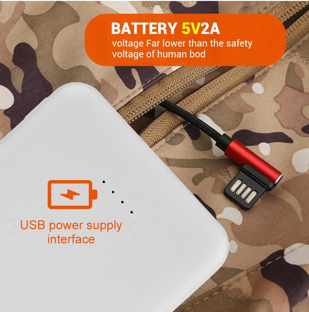 7-zone USB heating jacket for men's and women's waterproof winter warm electric washing jacket for warmth men's winter jacket 29 S24be8ef4007d4e4a9a9d109c4b71d76fi