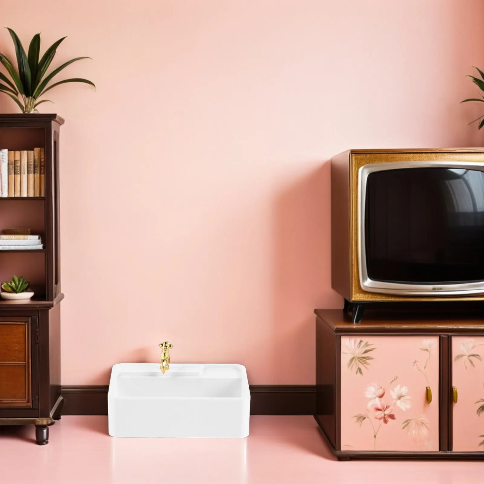 2 шт. миниатюрных аксессуаров для кукольного домика: раковина для ванной в масштабе 1:12 для бесшовного декора умывальника, совместимая с мини-домиком
2 шт. миниатюрных аксессуаров для кукольного домика: раковина для ванной в масштабе 1:12 для бесшовного декора умывальника, совместимая с мини-домиком