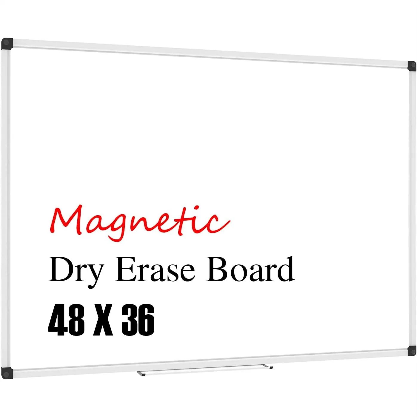 Magnetic Whiteboard 48 x 36, Dry Erase Board with Detachable Marker Tray, Smooth Writing & Easy Wipe for Office School Home
Magnetic Whiteboard 48 x 36, Dry Erase Board with Detachable Marker Tray, Smooth Writing & Easy Wipe for Office School Home