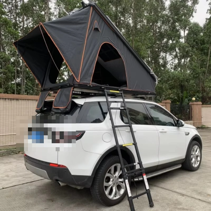 Land car multi-angle awning pop-up aluminum triangle hard roof tent
Land car multi-angle awning pop-up aluminum triangle hard roof tent