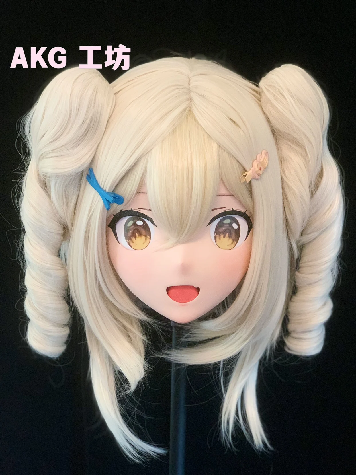 (AKG022) Customize Character Female/Girl Resin Kig Full/Half Head With Lock Anime Cosplay Japanese Animego Kigurumi Mask
(AKG022) Customize Character Female/Girl Resin Kig Full/Half Head With Lock Anime Cosplay Japanese Animego Kigurumi Mask