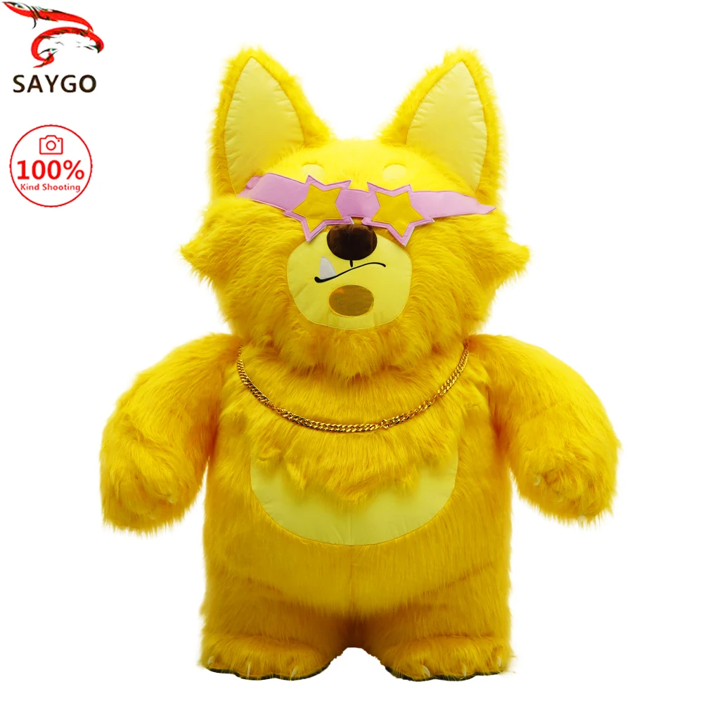 SAYGO Golden Cool Cat Inflatable Costume Mascot Adult Character Cosplay Carnival Opening Ceremony Party Event Plush Set
SAYGO Golden Cool Cat Inflatable Costume Mascot Adult Character Cosplay Carnival Opening Ceremony Party Event Plush Set