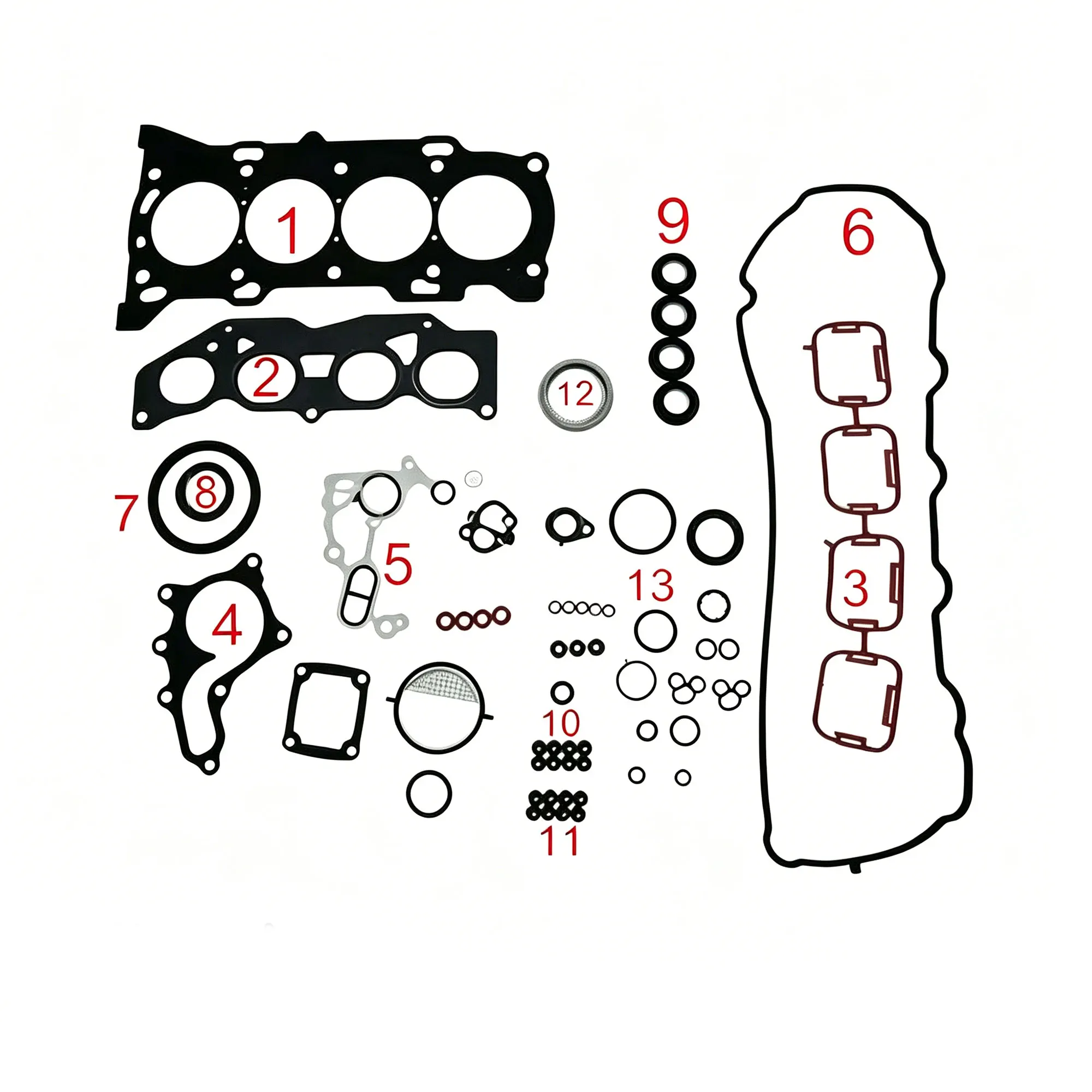 04111-36040 Engine Overhaul Gasket Kit 1AR-FE 2AR-FE For Toyota Camry Highlander 2.5L 2.7L 2009-2018
04111-36040 Engine Overhaul Gasket Kit 1AR-FE 2AR-FE For Toyota Camry Highlander 2.5L 2.7L 2009-2018