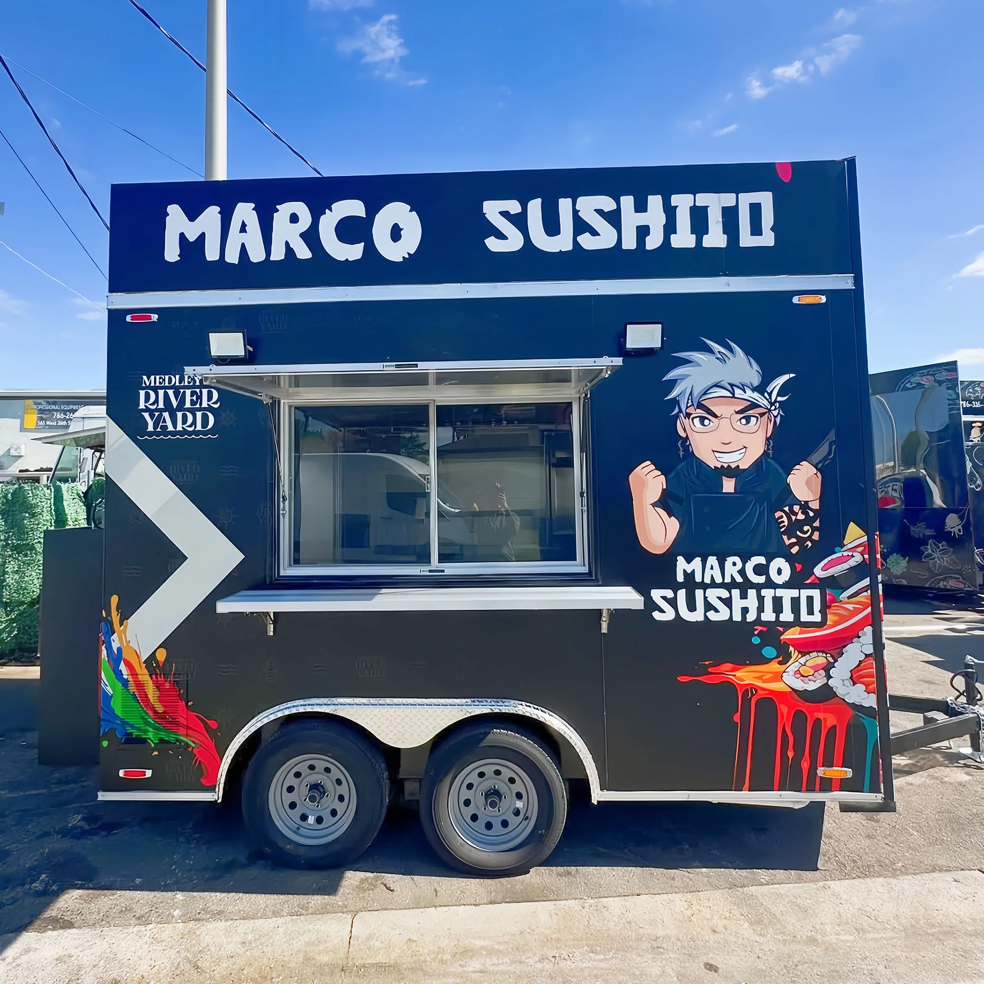 Food Truck Mobile Food Catering Trailer Fully Equipped Outdoor Mobile Beer Ice Cream Coffee Carts
Food Truck Mobile Food Catering Trailer Fully Equipped Outdoor Mobile Beer Ice Cream Coffee Carts