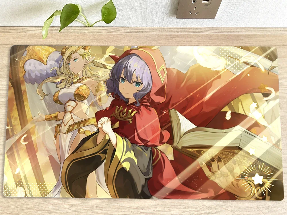 YuGiOh Girl Table Playmat SilenForce TCG CCG Коврик для торговых карточных игр Коврик для мыши Настольный игровой игровой коврик 60x35 см Бесплатная сумка
YuGiOh Girl Table Playmat SilenForce TCG CCG Коврик для торговых карточных игр Коврик для мыши Настольный игровой игровой коврик 60x35 см Бесплатная сумка
