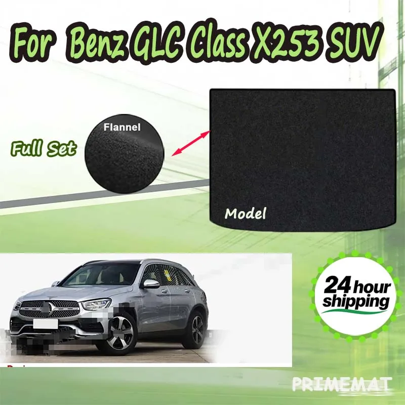 ECOAUTO Rear Trunk Mat For Benz GLC Class X253 SUV 2016-2022 Liner Tray Trunk Luggage Pad Accessories
ECOAUTO Rear Trunk Mat For Benz GLC Class X253 SUV 2016-2022 Liner Tray Trunk Luggage Pad Accessories