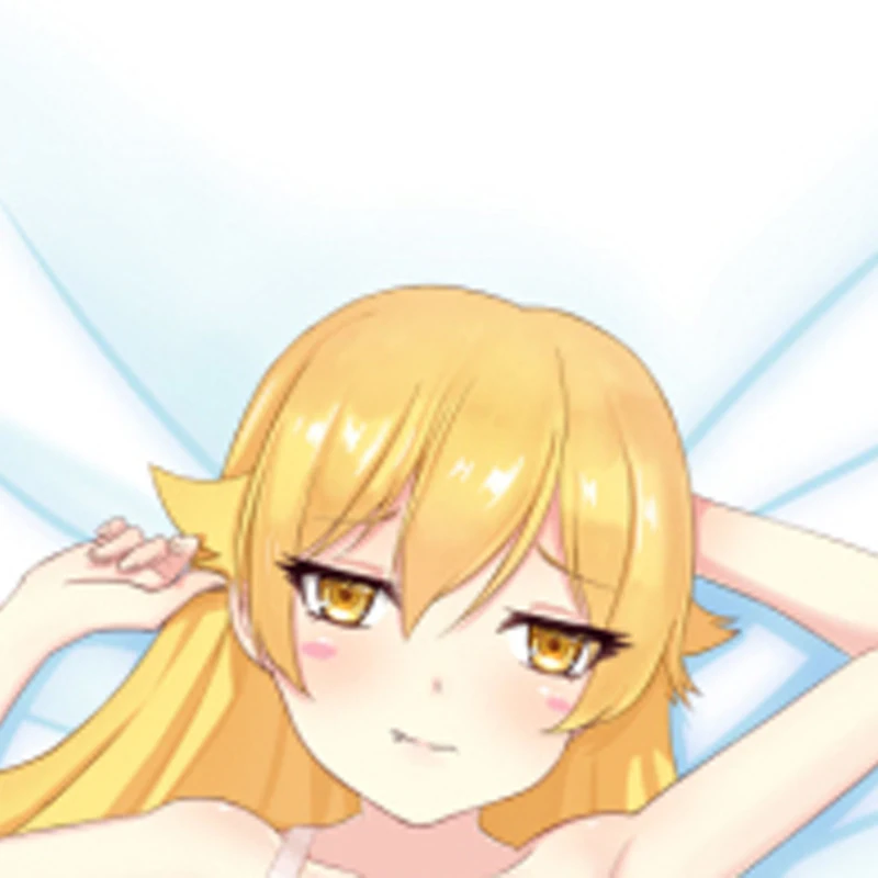 New Pattern Dakimakura Anime Shinobu Oshino Double-sided Print Life-size Body Pillow Cover Bedding Gifts
New Pattern Dakimakura Anime Shinobu Oshino Double-sided Print Life-size Body Pillow Cover Bedding Gifts