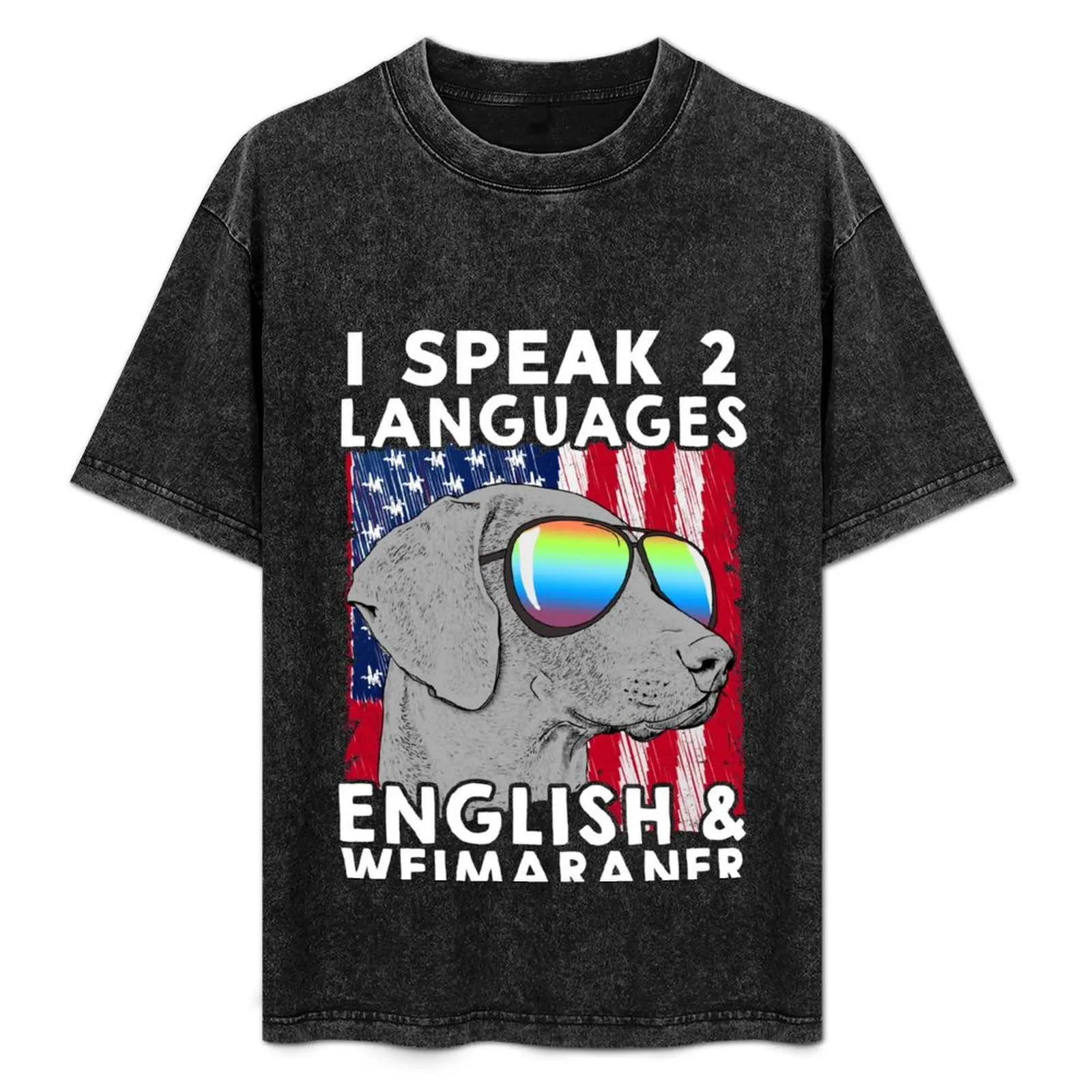 Weimaraner Gifts I Speak 2 Languages English & Weimaraner T-Shirt Large Size Loose Casual Tee
Weimaraner Gifts I Speak 2 Languages English & Weimaraner T-Shirt Large Size Loose Casual Tee