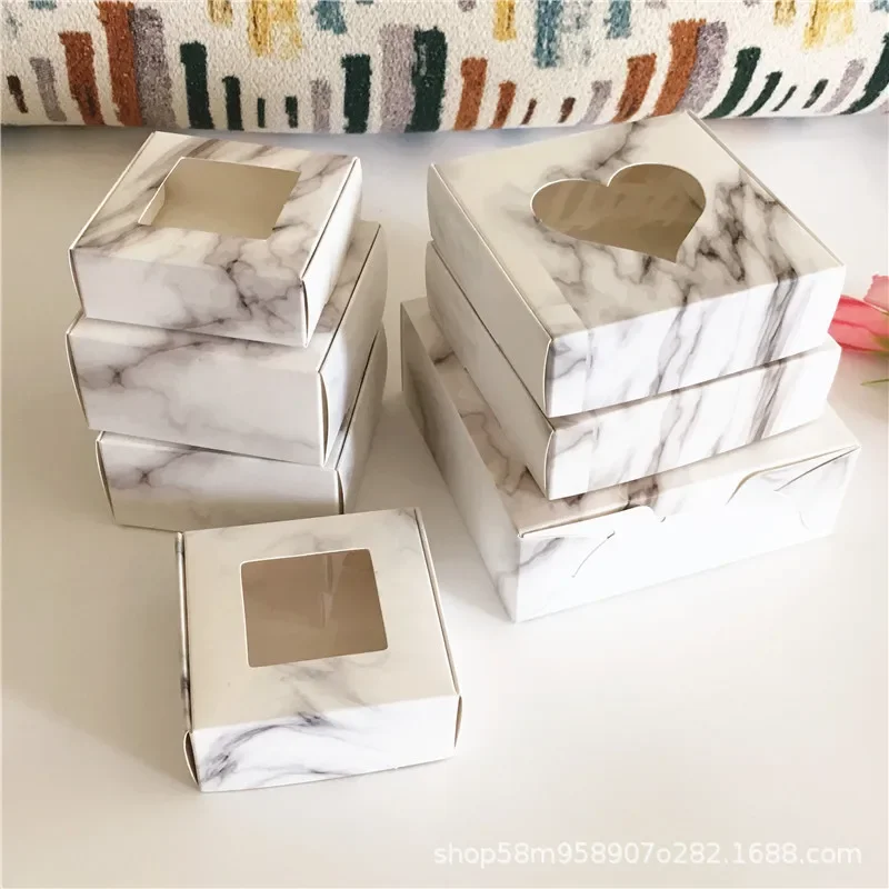 New Creative Marble Pattern Packaging Gift Carton PVC Window Product Display Box Cross-border Supply Wholesale Dragee Packaging
New Creative Marble Pattern Packaging Gift Carton PVC Window Product Display Box Cross-border Supply Wholesale Dragee Packaging