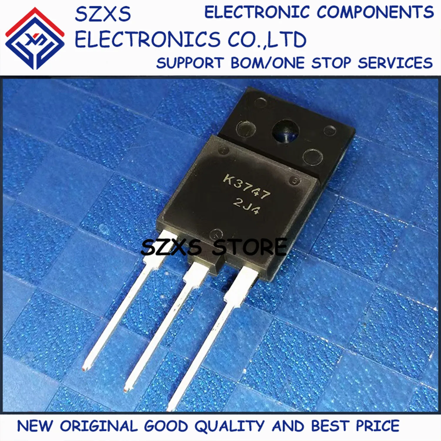 New Original 10Pcs 2SK3747 K3747 TO-3PF 1500V 2A MOSFET Field Effect Transistor In Stock Electronic Components Good Quality
New Original 10Pcs 2SK3747 K3747 TO-3PF 1500V 2A MOSFET Field Effect Transistor In Stock Electronic Components Good Quality
