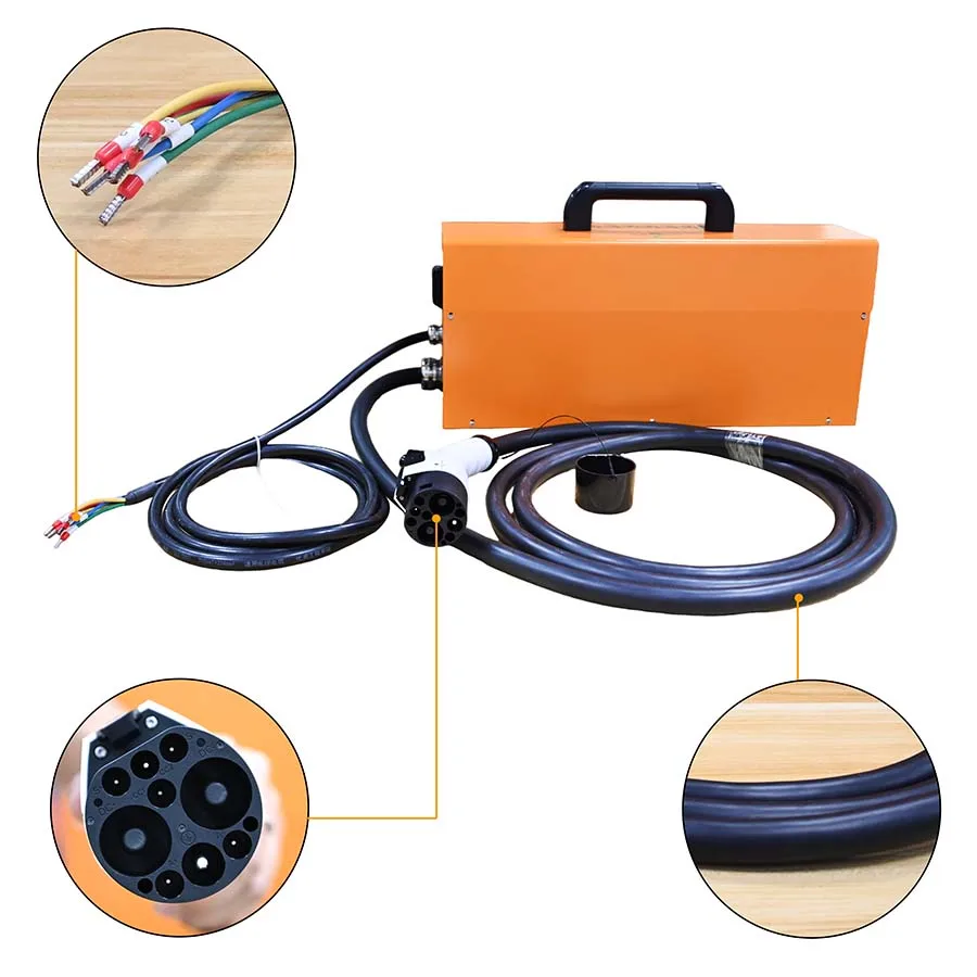 New energy electric vehicle charging gun 16A3KW on-board charging portable EV charger
New energy electric vehicle charging gun 16A3KW on-board charging portable EV charger